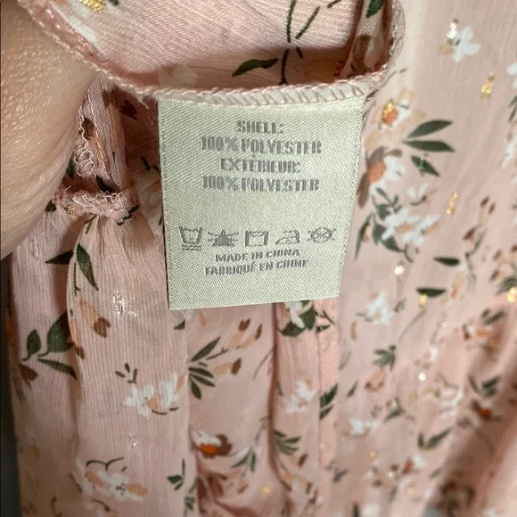 Charlie Paige Pink Floral Swim Coverup - Picture 6 of 6